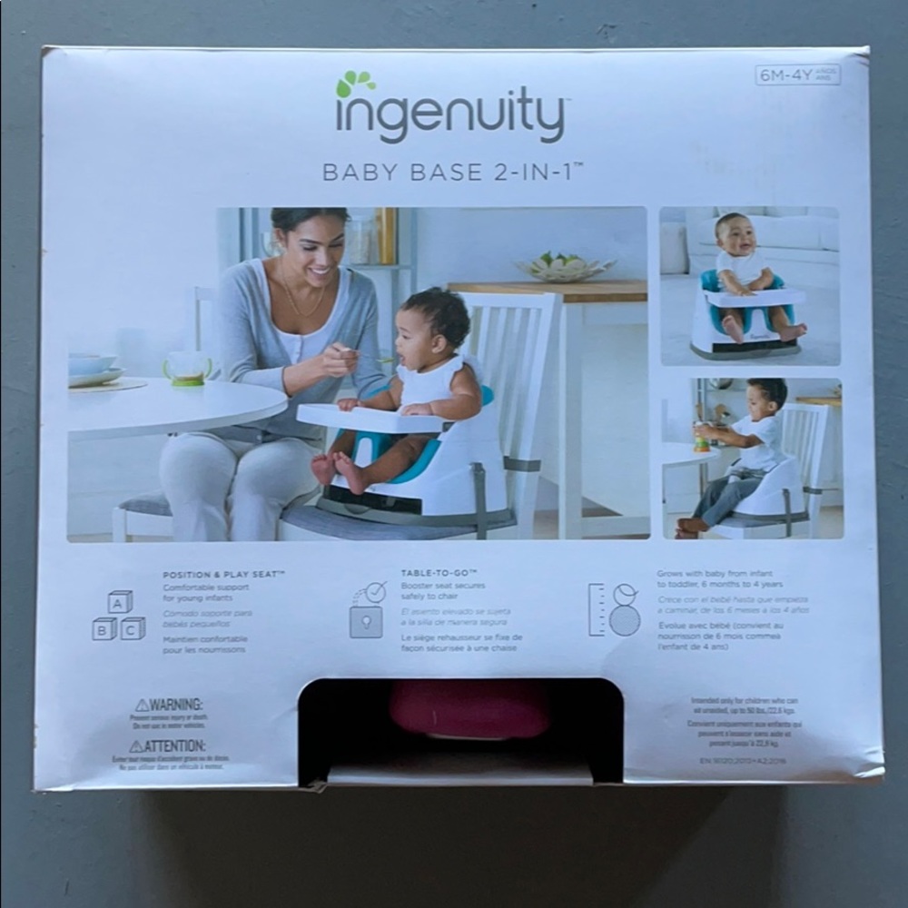 Ingenuity baby base 2-in-1